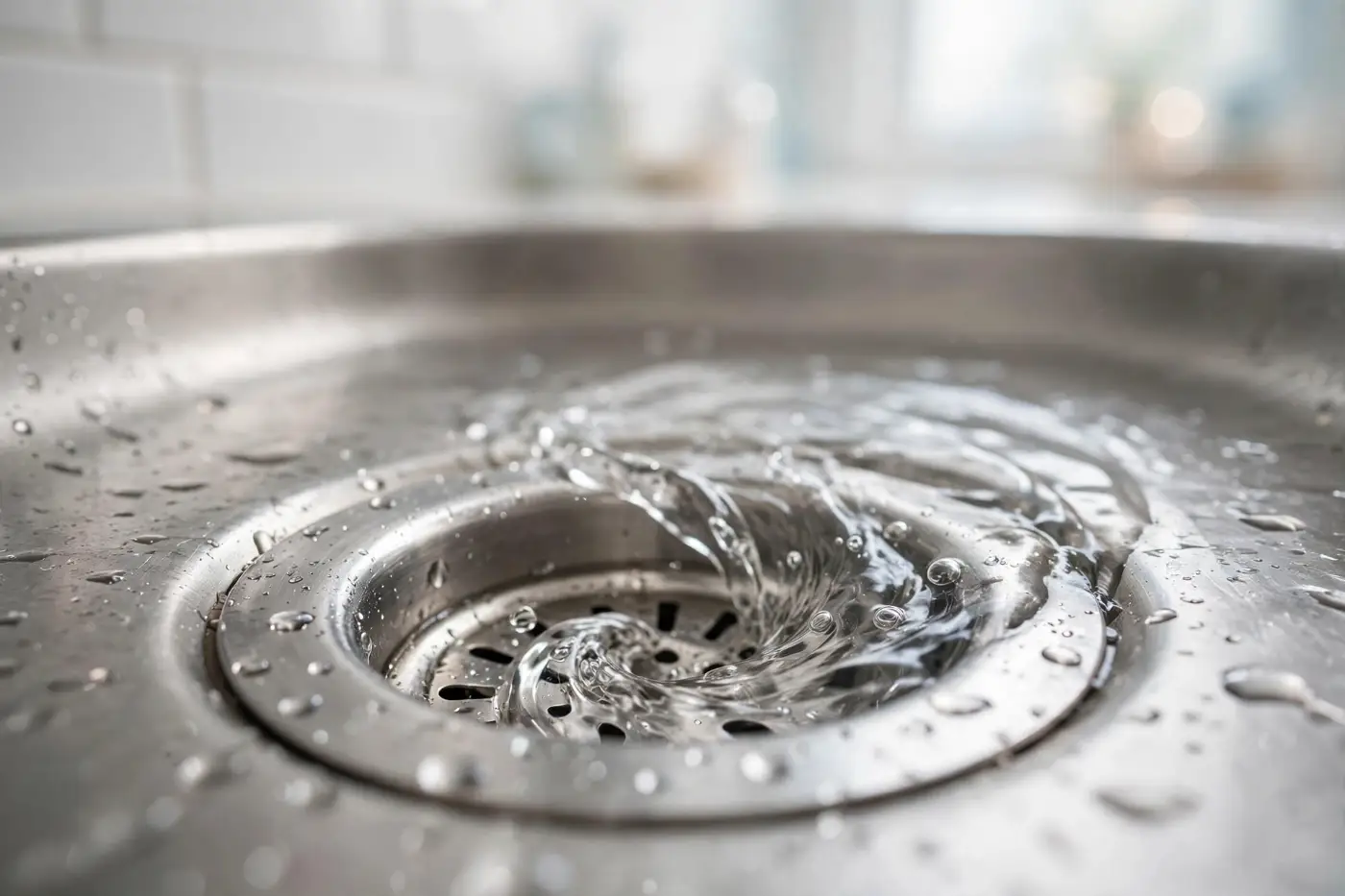 Slow draining bathroom sink that needs drain cleaning in Newville, PA